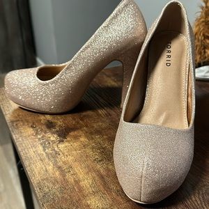 Torrid  Champagne heels